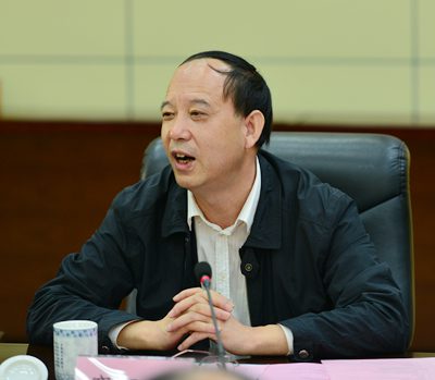 1党委书记赛云秀致欢迎辞.JPG